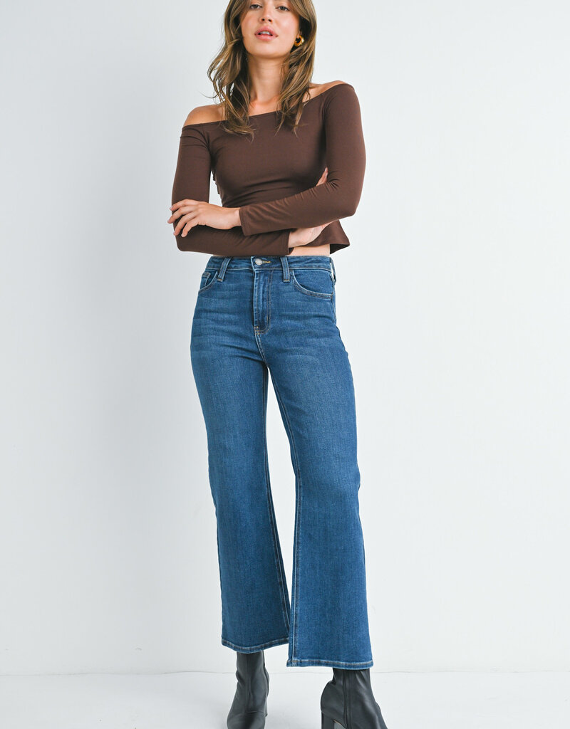 Just Black Denim HR Wide Leg