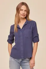 Bella Dahl Split Back Button Down