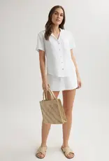 Bella Dahl Short Slv. Pkt. Button Down