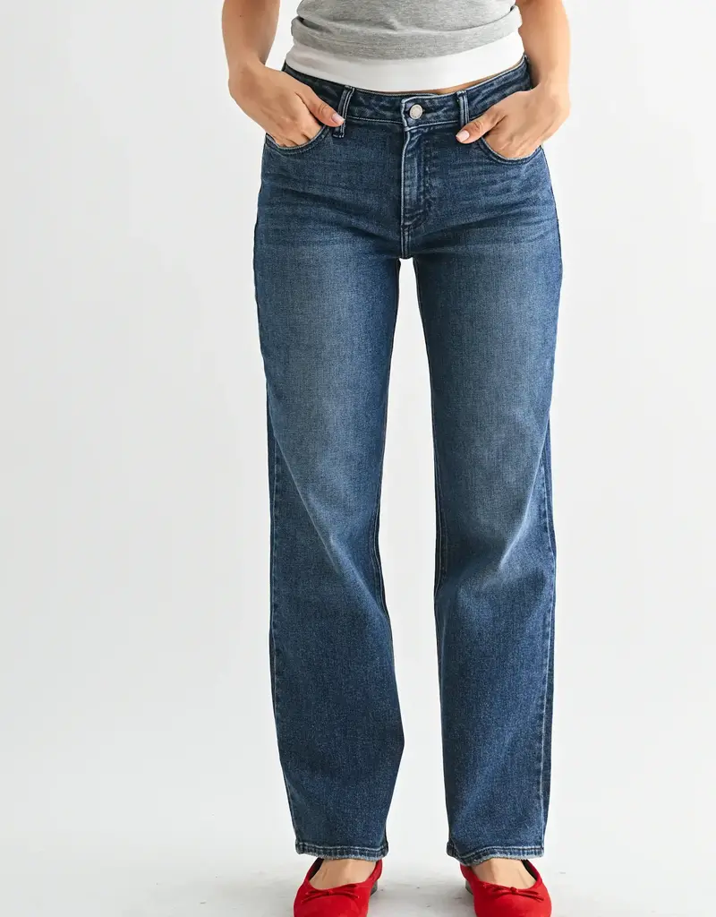 Just Black Denim Stretchy Straight