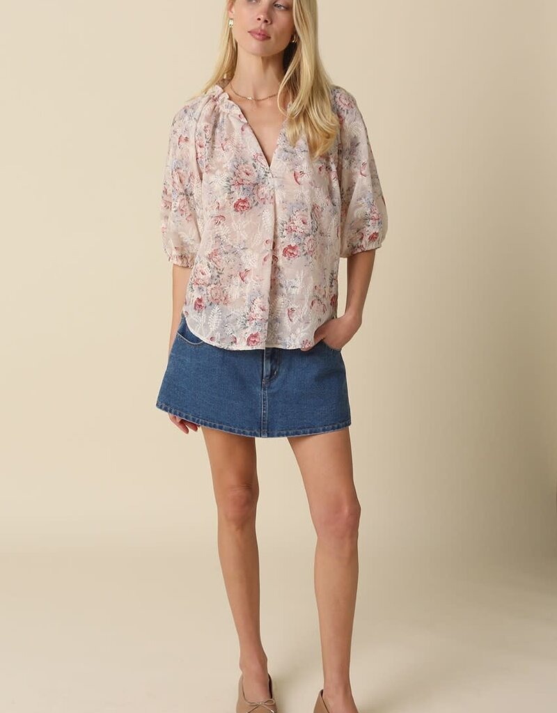 Scout Janice Floral Blouse