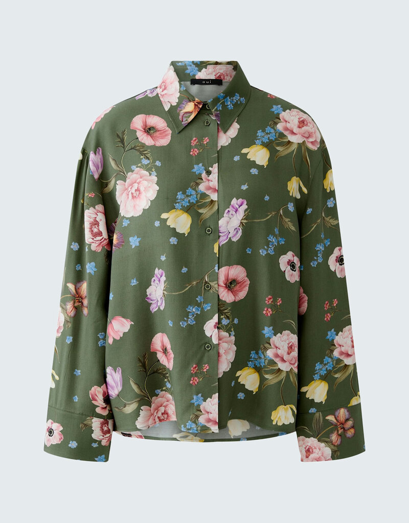 Oui Floral Blouse