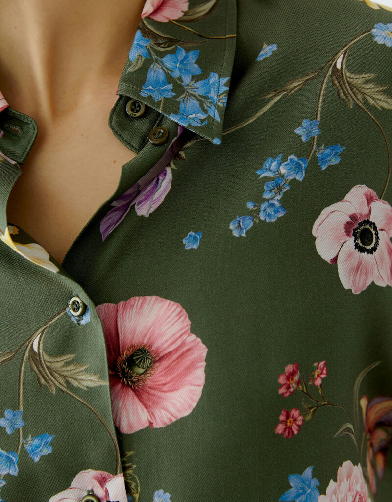 Oui Floral Blouse