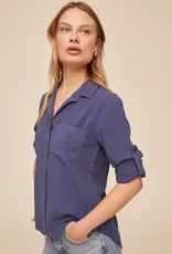 Bella Dahl Split Back Button Down