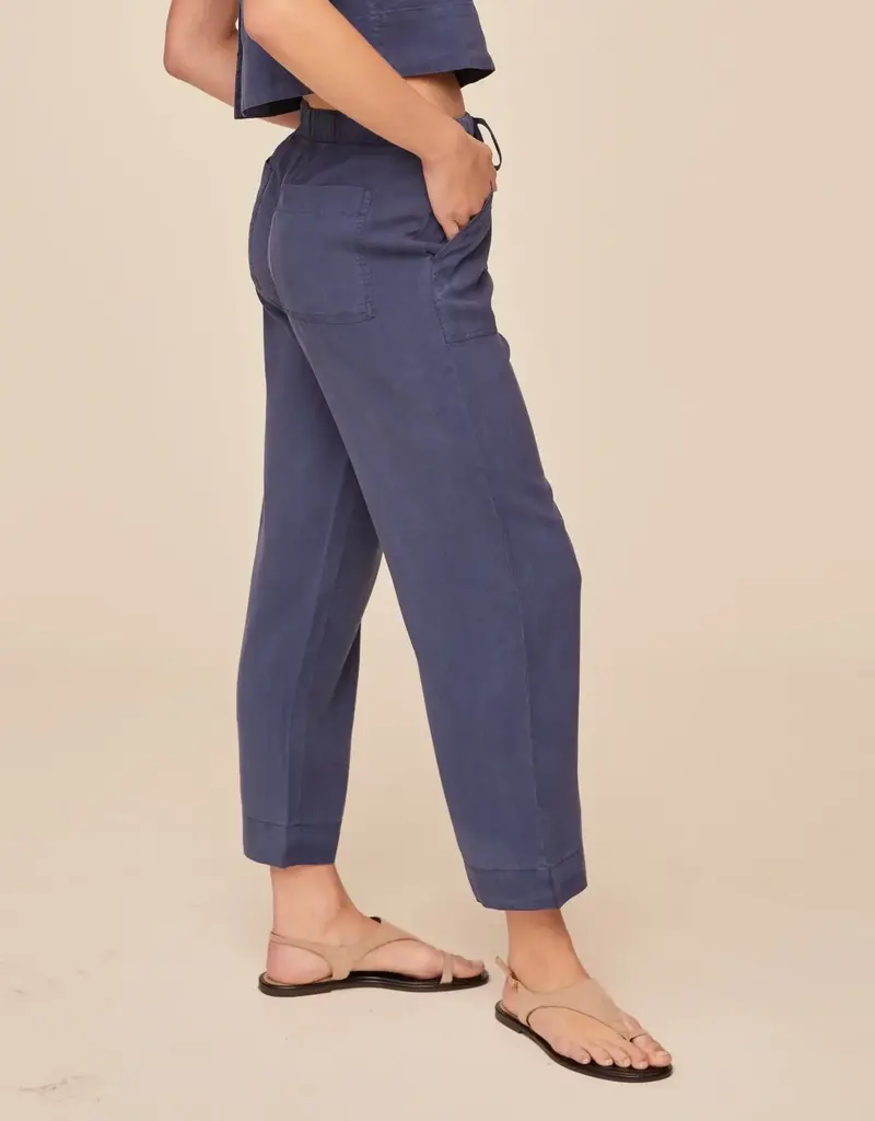 Bella Dahl Easy Pkt. Wide Leg Crop