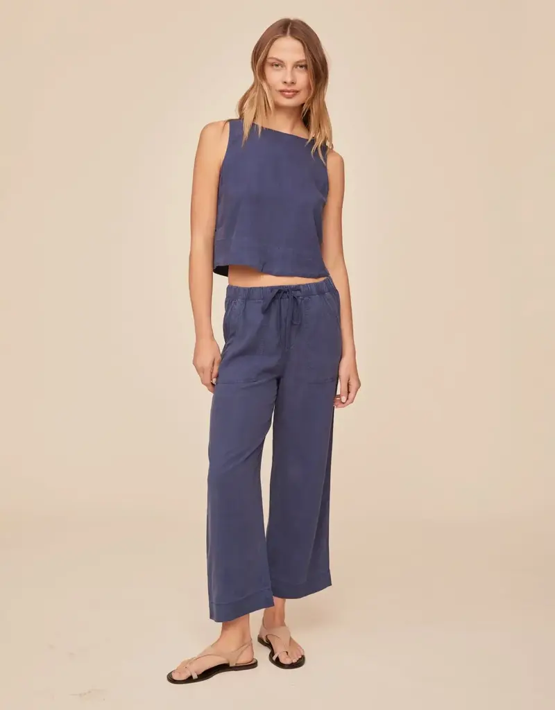 Bella Dahl Easy Pkt. Wide Leg Crop
