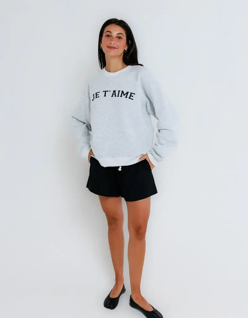 Sunny Somewhere Je T’aime Raglan
