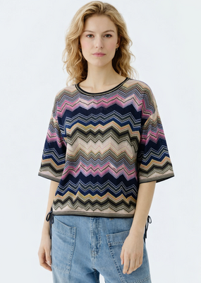 Oui Chevron Knit