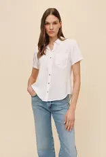 Bella Dahl Short Slv. Pkt. Button Down