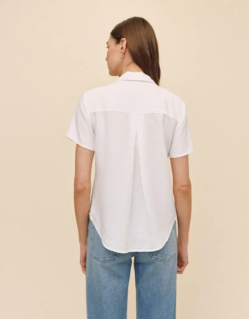 Bella Dahl Short Slv. Pkt. Button Down