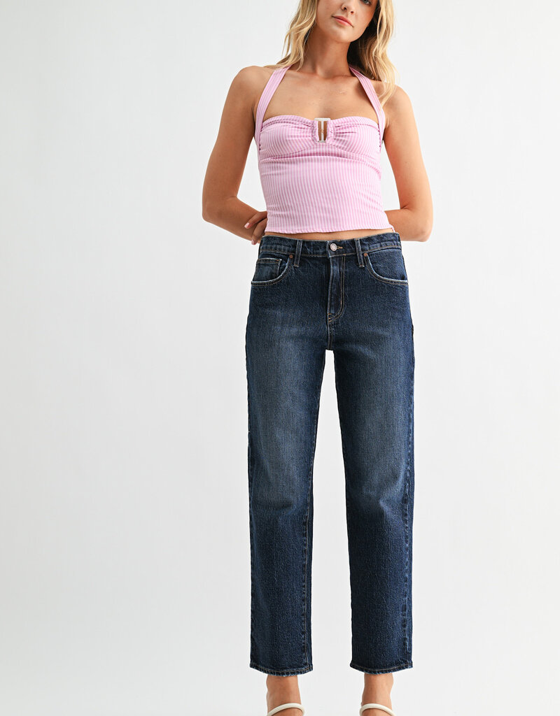 Just Black Denim Easy Straight Jean