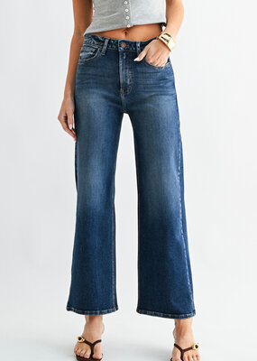 Just Black Denim HR Wide Leg Jean