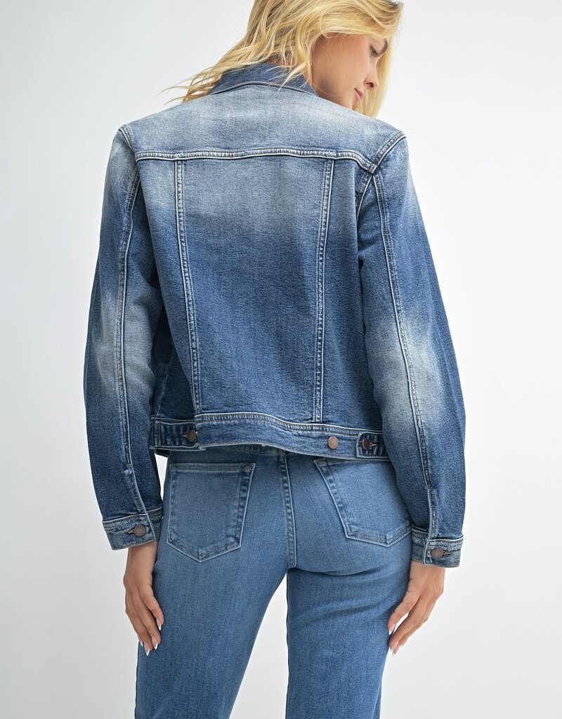 Just Black Denim Western Denim Jacket