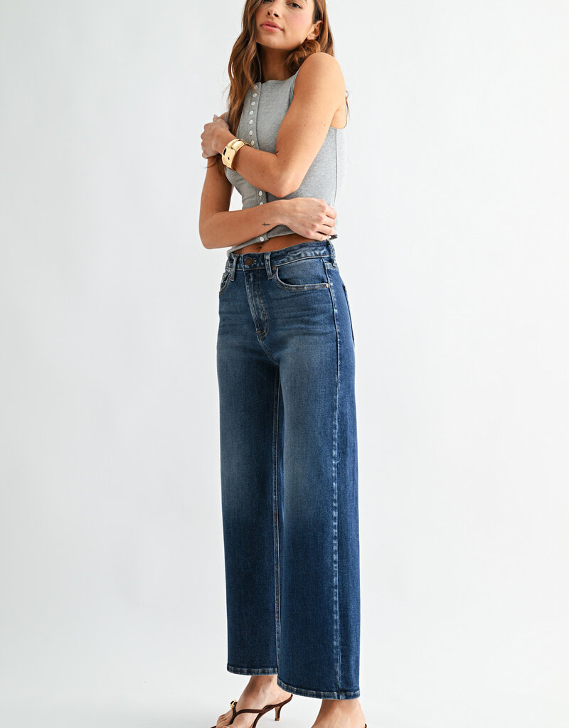 Just Black Denim HR Wide Leg Jean