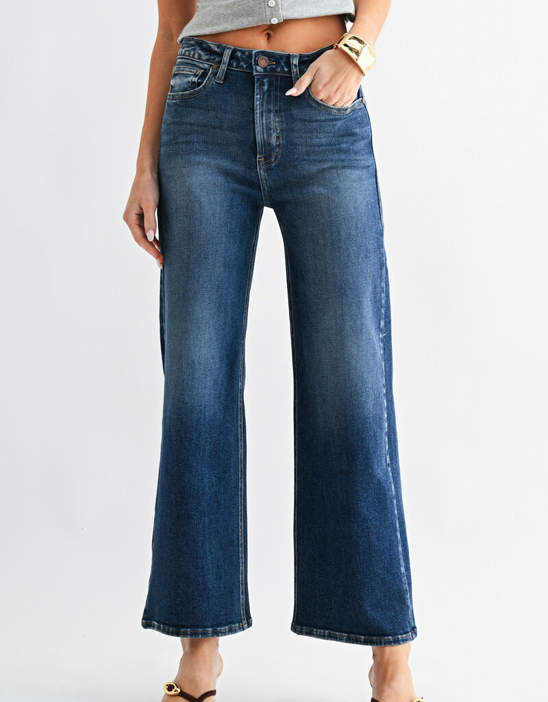 Just Black Denim HR Wide Leg Jean