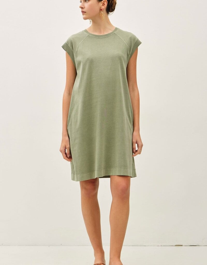 Scout Olive Jersey Dress