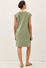 Scout Olive Jersey Dress