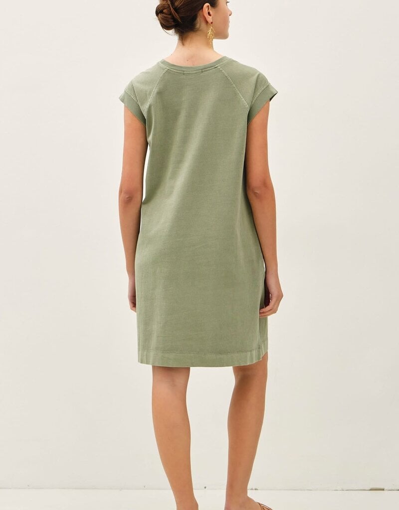Scout Olive Jersey Dress