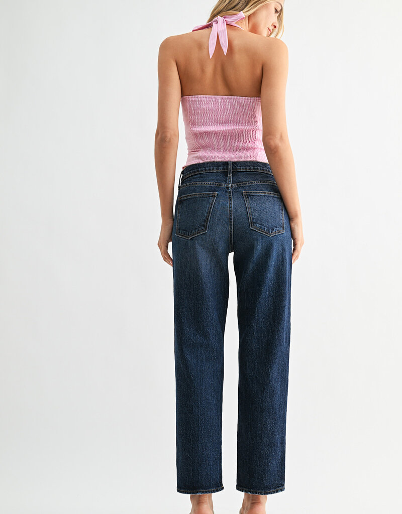 Just Black Denim Easy Straight Jean