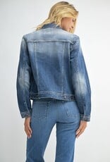 Just Black Denim Western Denim Jacket