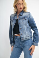 Just Black Denim Western Denim Jacket