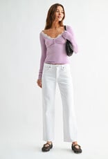 Just Black Denim Stretchy Straight Jean