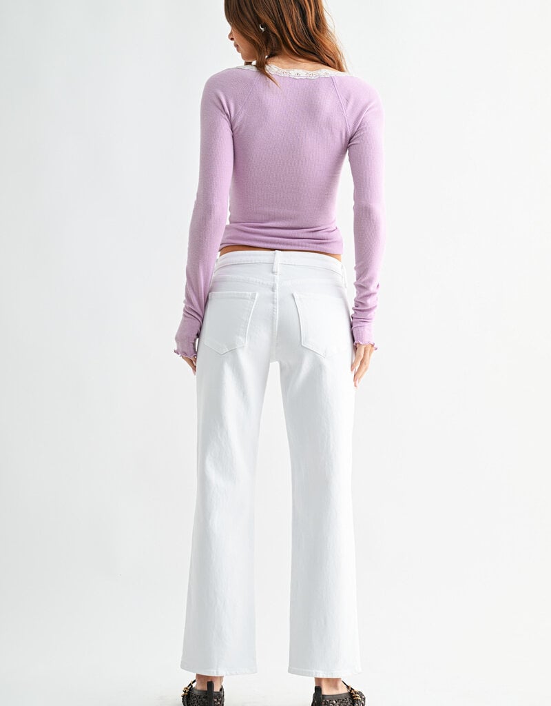 Just Black Denim Stretchy Straight Jean