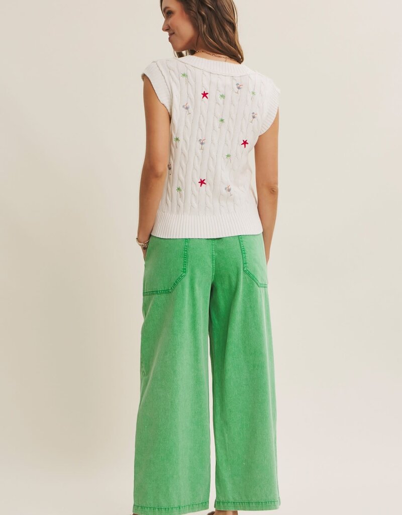 Scout Lagoon Knit Vest