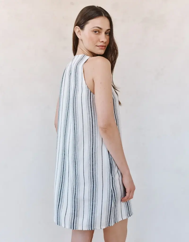 Bella Dahl Lace Up Mini Dress