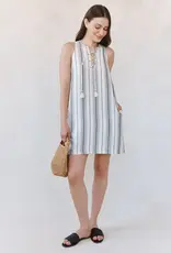 Bella Dahl Lace Up Mini Dress