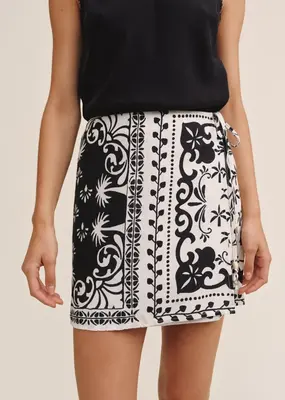 Bella Dahl Sash Wrap Skirt