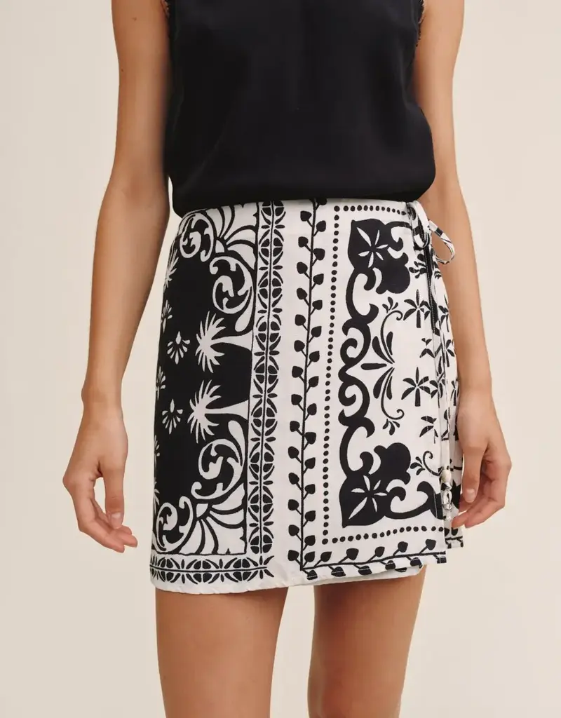 Bella Dahl Sash Wrap Skirt