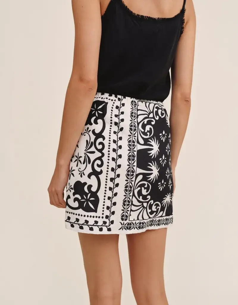 Bella Dahl Sash Wrap Skirt
