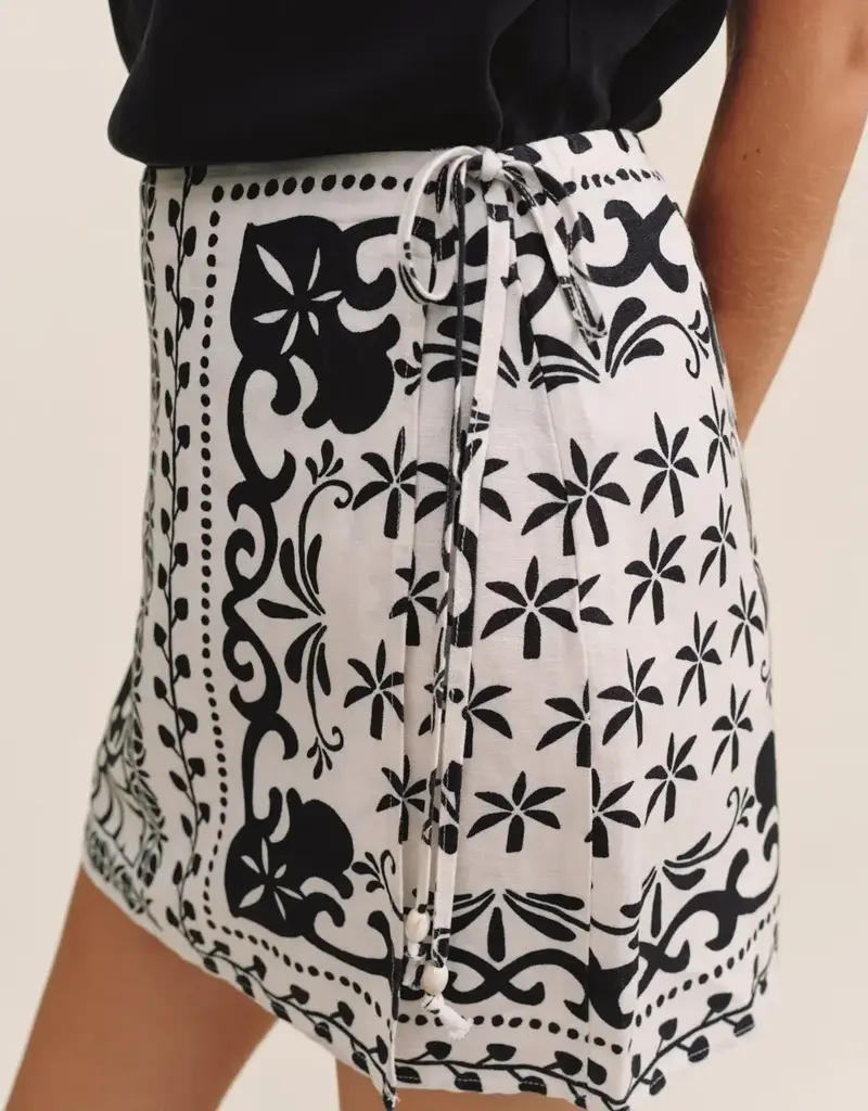 Bella Dahl Sash Wrap Skirt