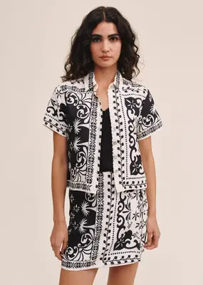 Bella Dahl Bandana Short Sleeve