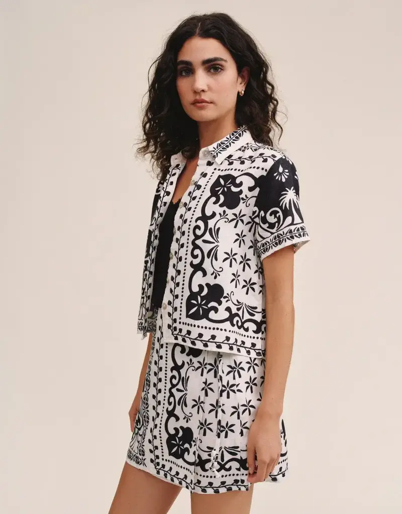 Bella Dahl Bandana Short Sleeve