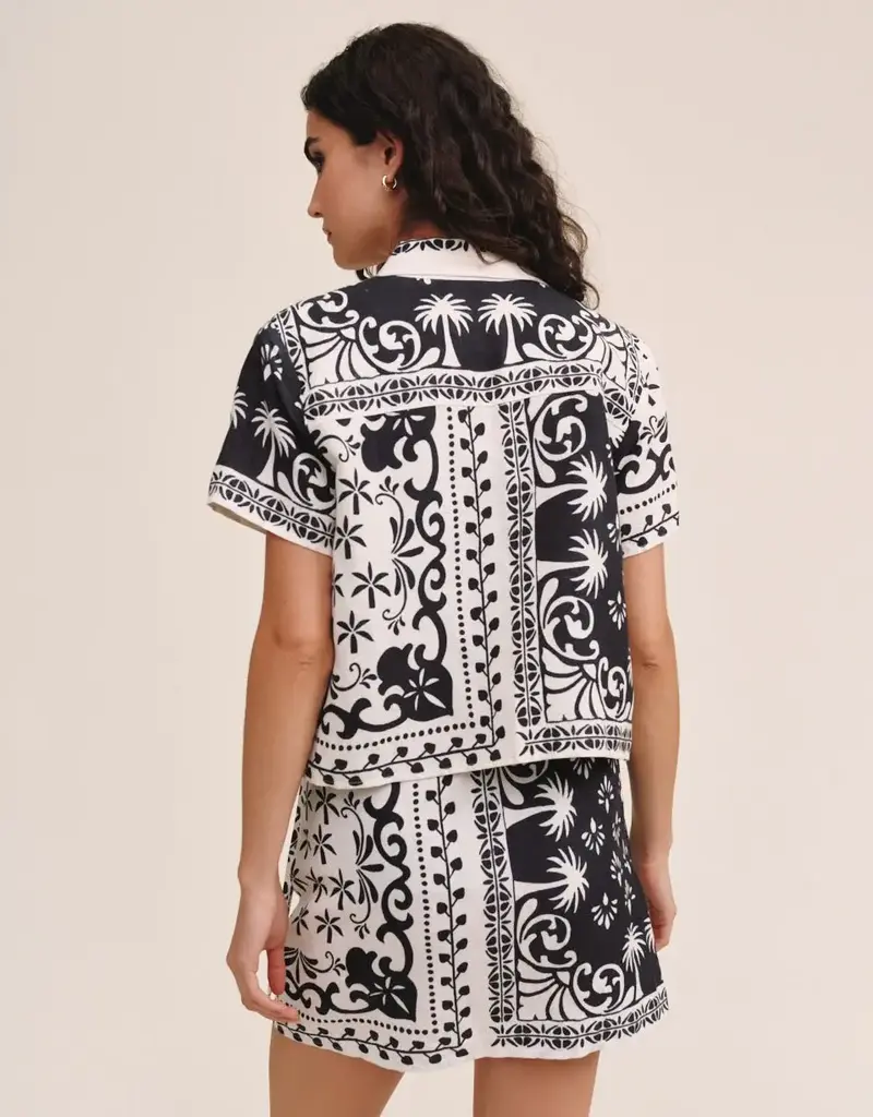 Bella Dahl Bandana Short Sleeve