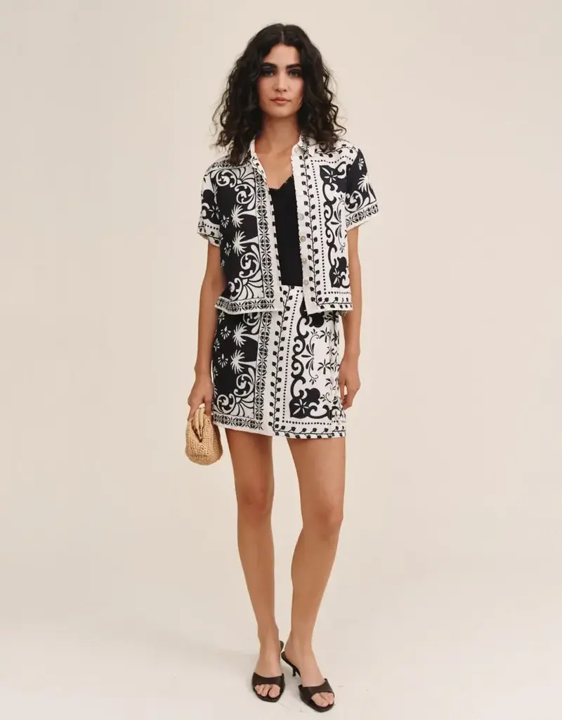 Bella Dahl Bandana Short Sleeve