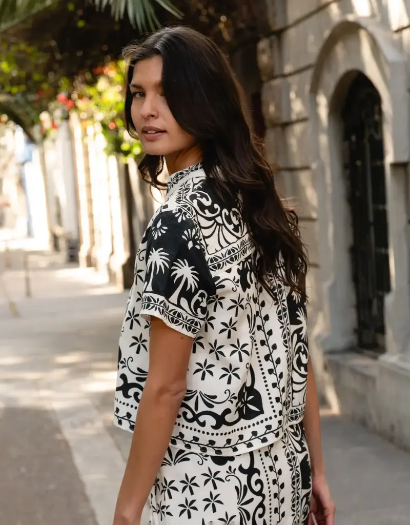 Bella Dahl Bandana Short Sleeve