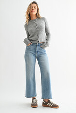 Just Black Denim HR Wide Leg