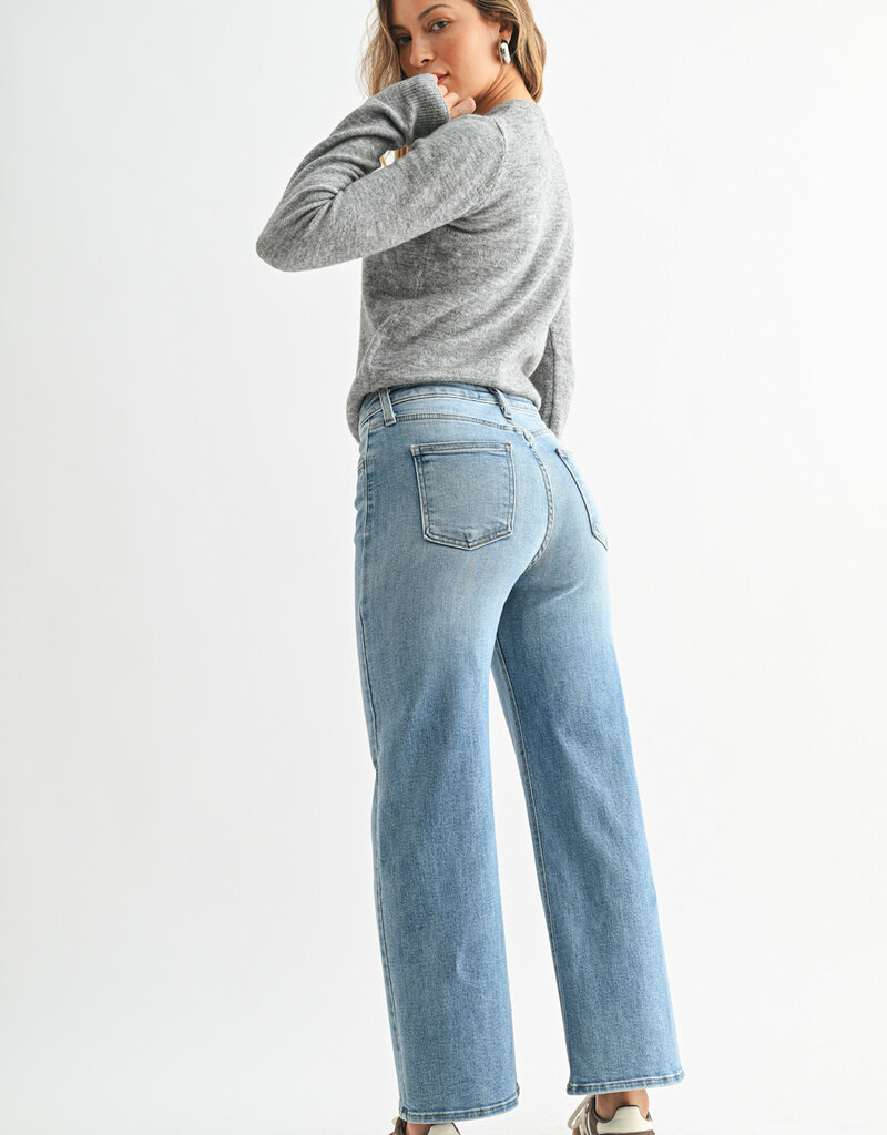 Just Black Denim HR Wide Leg