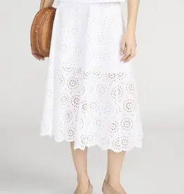 Frame Solstice Eyelet Skirt
