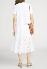 Frame Solstice Eyelet Skirt