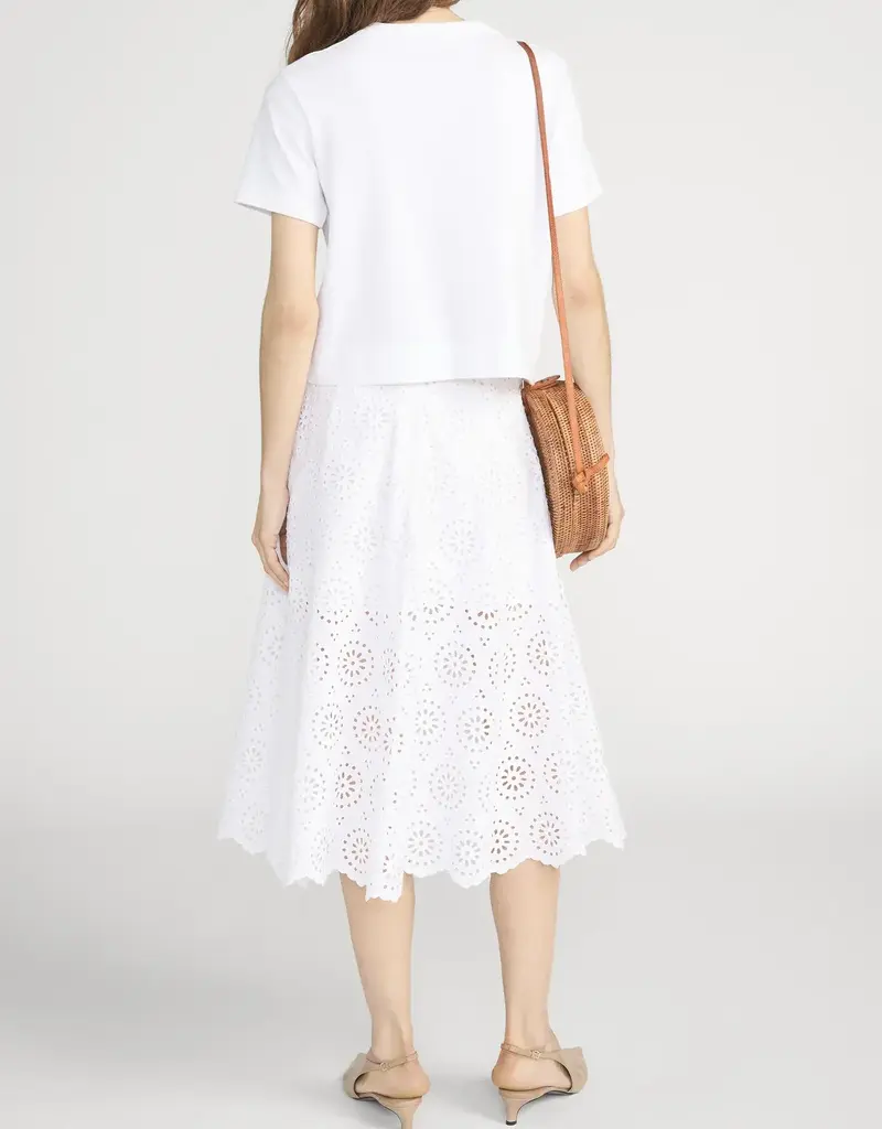 Frame Solstice Eyelet Skirt