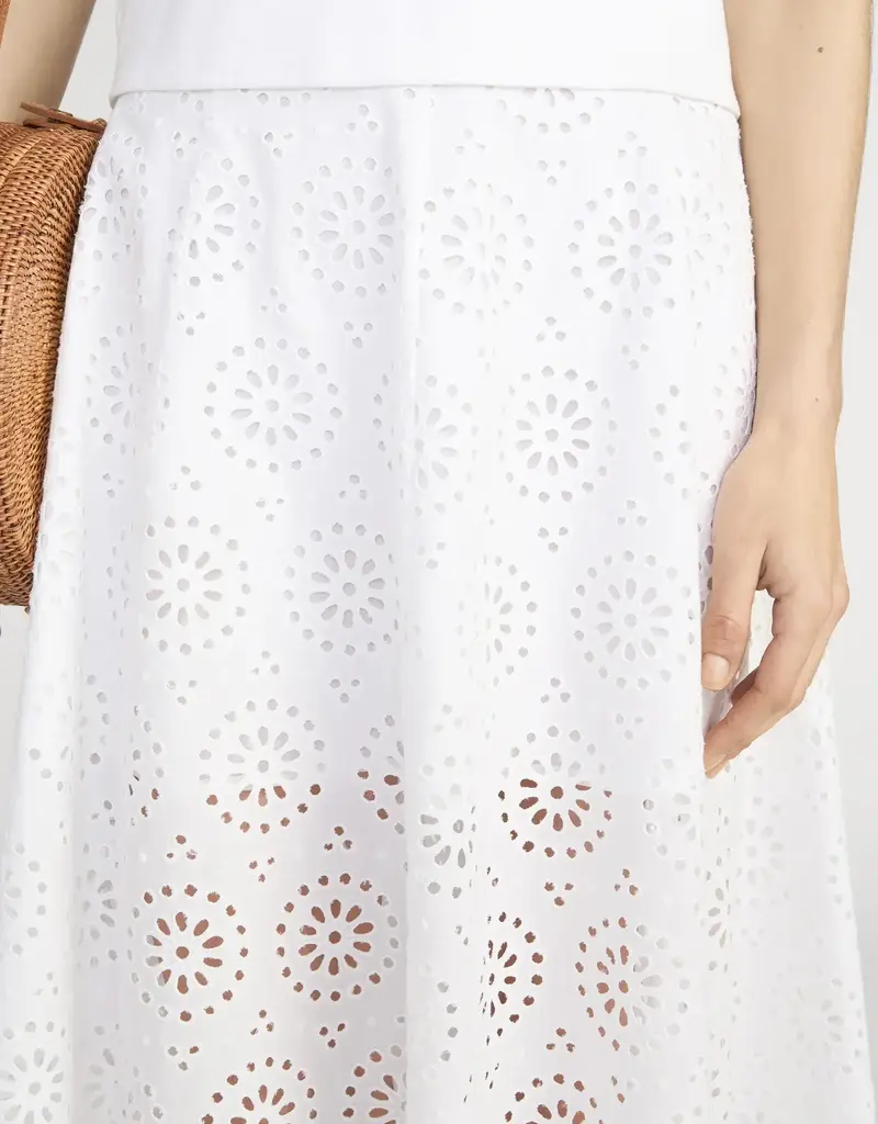 Frame Solstice Eyelet Skirt