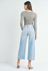 Just Black Denim Scissor Cut Jean