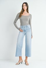 Just Black Denim Scissor Cut Jean