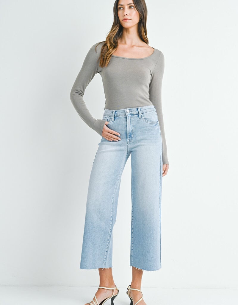 Just Black Denim Scissor Cut Jean