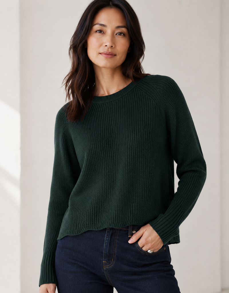Autumn Cashmere Scallop Shaker