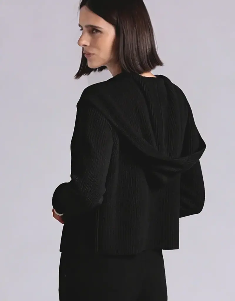 Minnie Rose Shaker Hooded Flyaway Cardigan